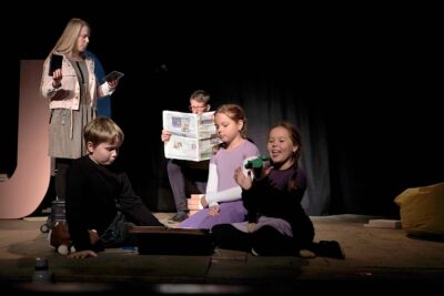 Divadlo Oříšek hrálo na zámku Kačina