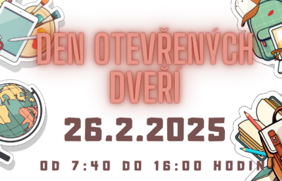 Pozvánka na Den otevřených dveří