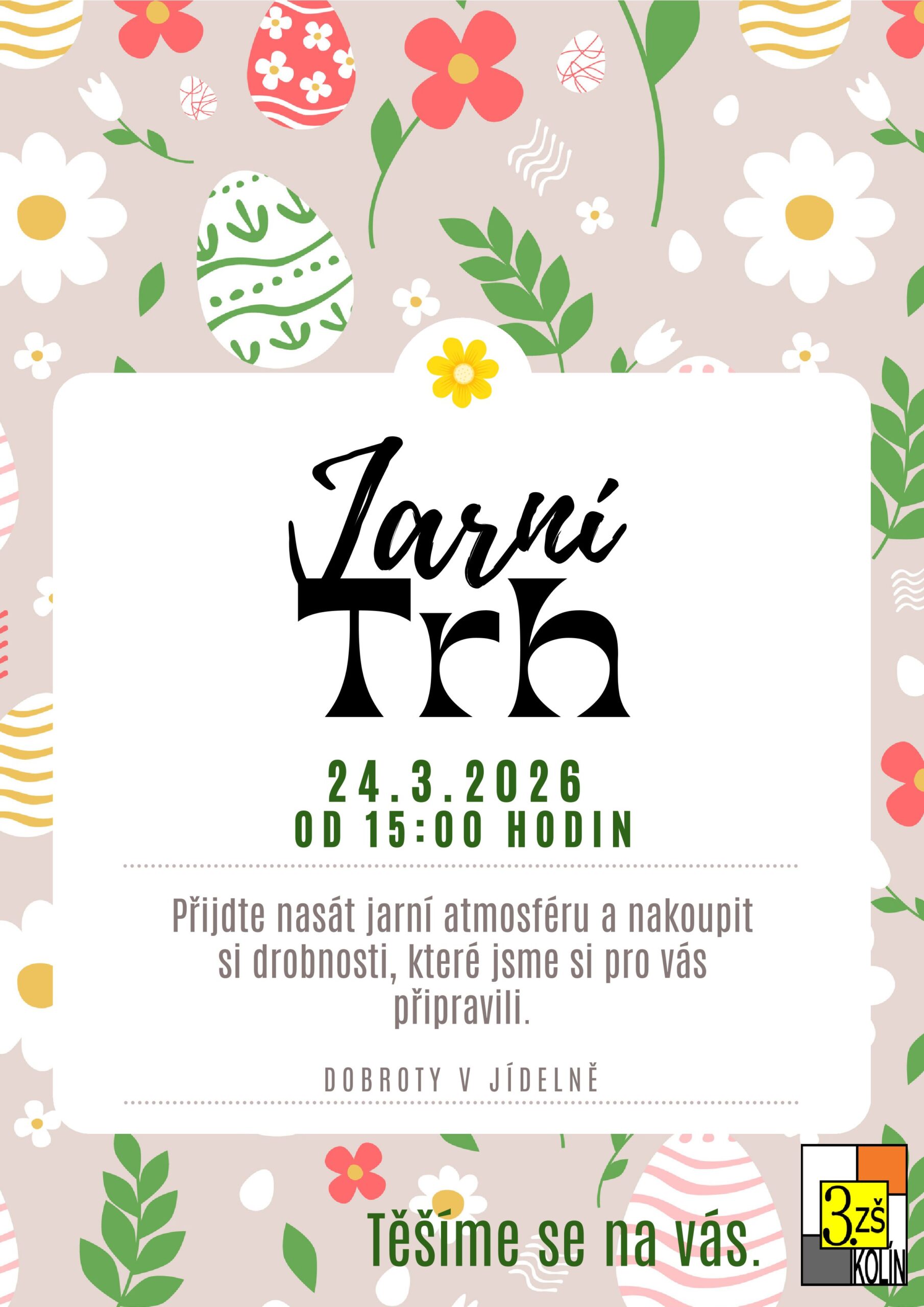 POZVÁNKA NA JARNÍ TRH 24. 3. 2026